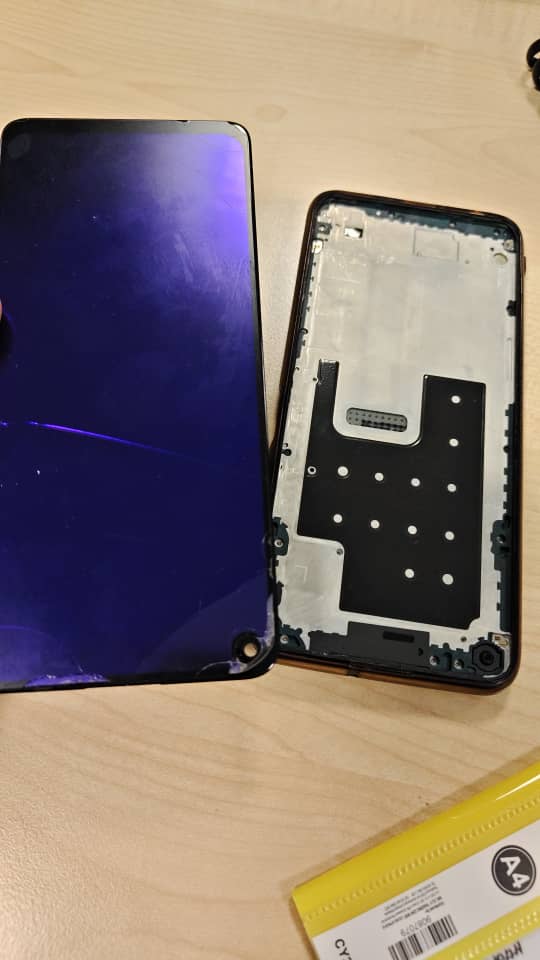 Hauwei Nova 7 SE peeled LCD Screen