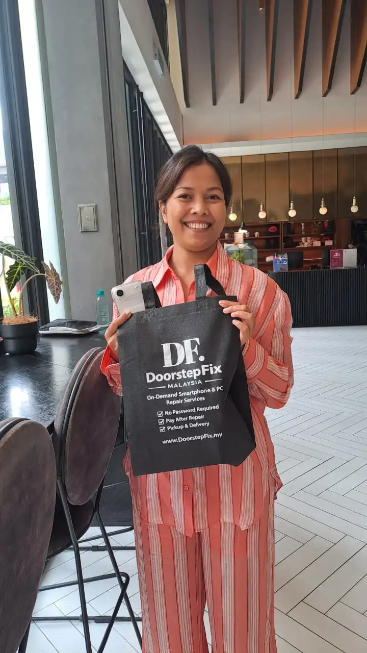 DoorstepFix customer from Indonesia