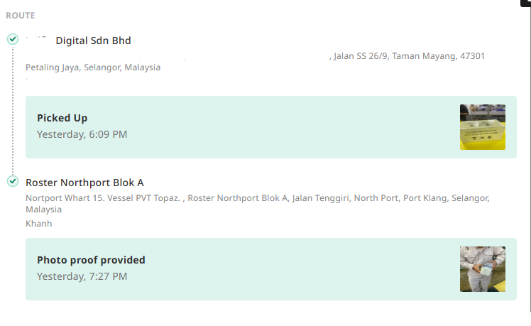 DoorstepFix delivering repaired phones to Port Klang