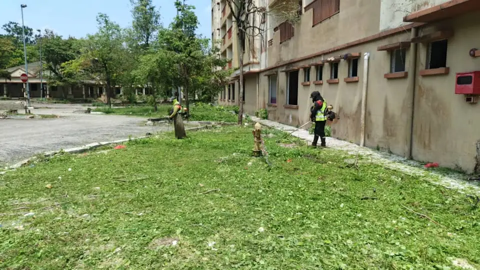 Grass Cutting Kuala Lumpur residential compound maintenance