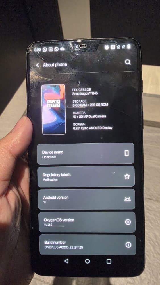 OnePlus 6 OLED Screen Replacement Before Checking.