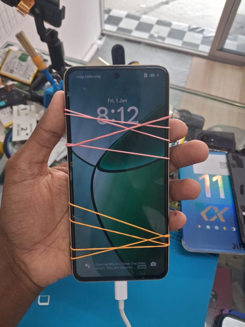 Realme 12+ 5G tested after battery replacement at Kuchai Lama