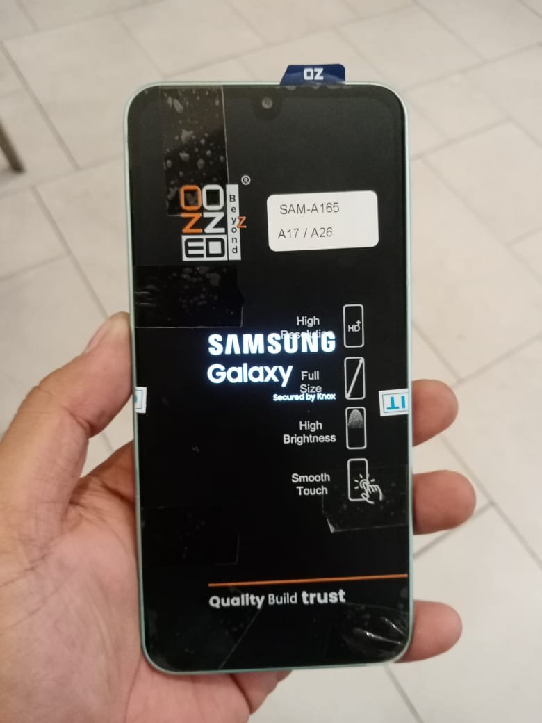 Samsung A26 5G after LCD screen replacement at Pavilion Bukit Bintang Kuala Lumpur