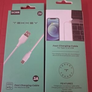 TEKKEY 2M Fast Charging Cable