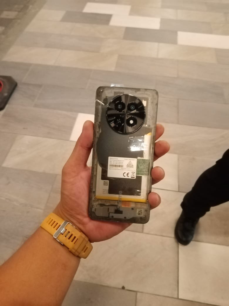 Realme 12X 5G before LCD screen replacement at KSL Mall Klang Selangor