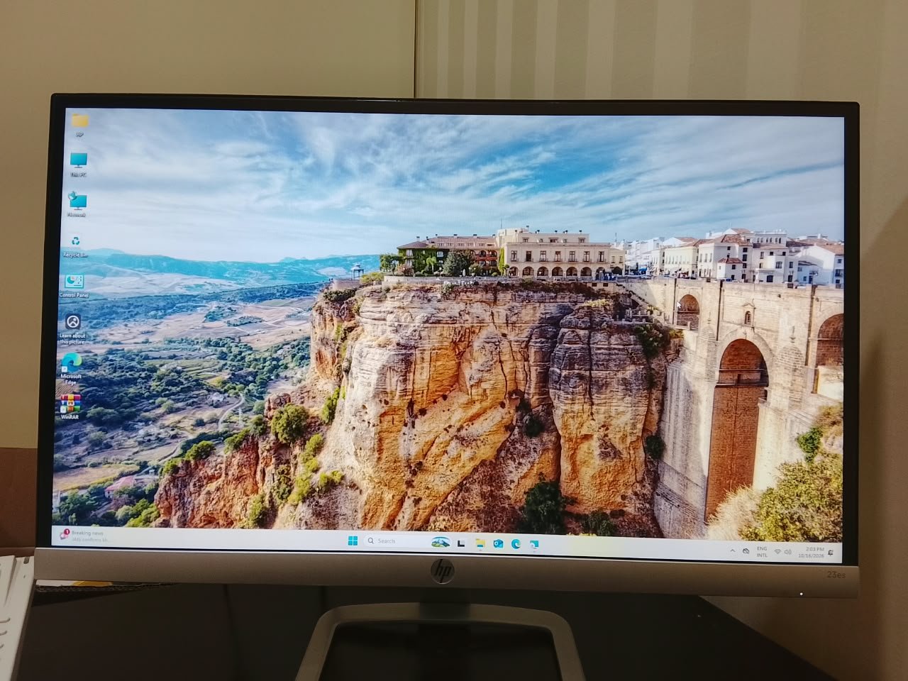 Customer PC after Windows 11 Pro Workstation installation at KL Trillion Kuala Lumpur