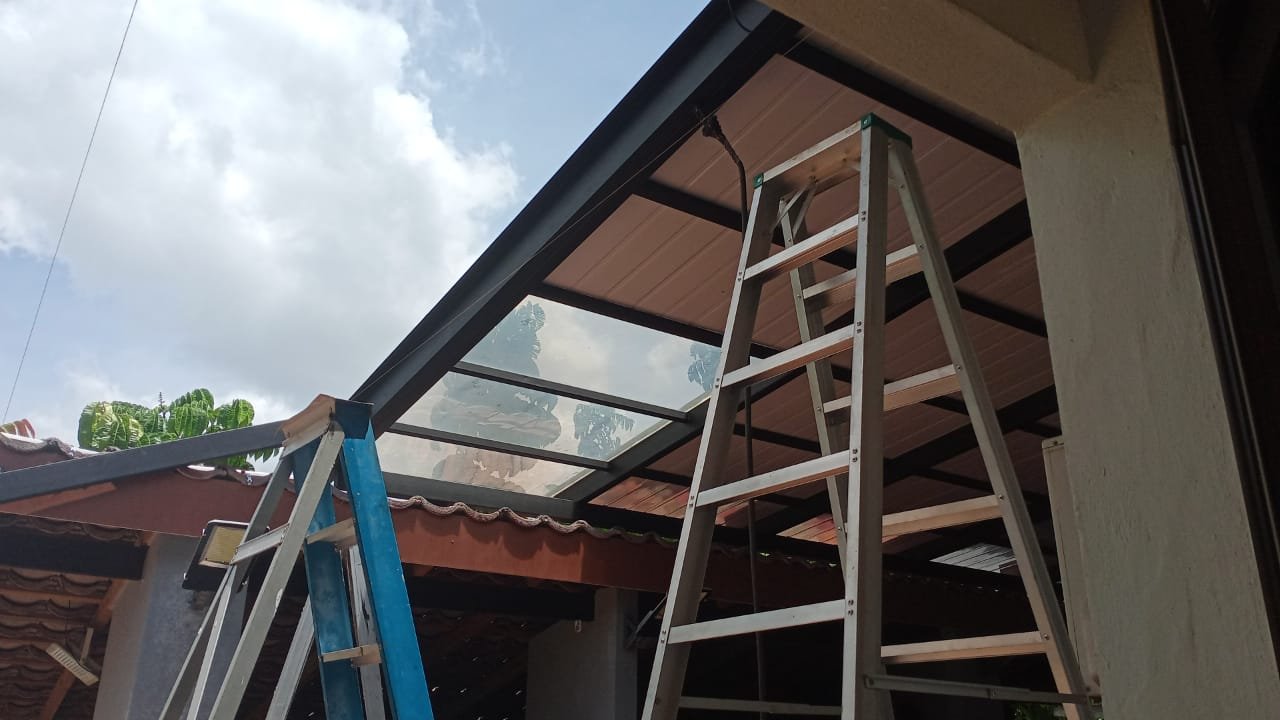 Awning Roofing Home Installation Selangor